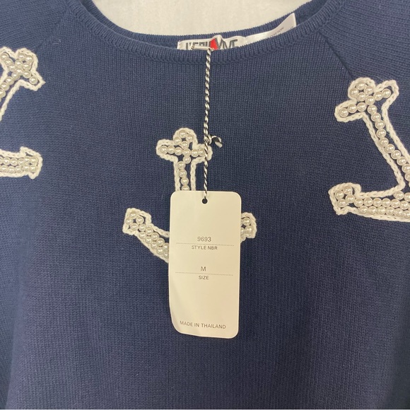 ✨L’eau Vive cotton beaded sweater - Picture 5 of 10